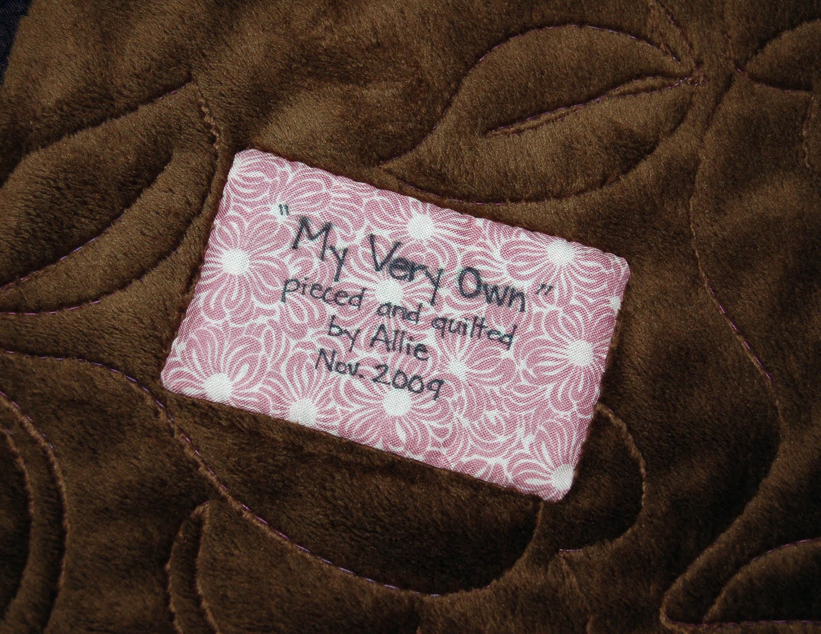Strandz - Allison Anderson: My Very Own Quilt!