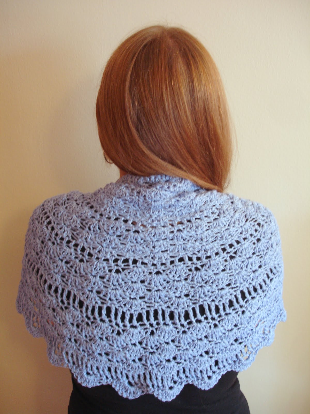 field wonderful Lavender Tea Shawl