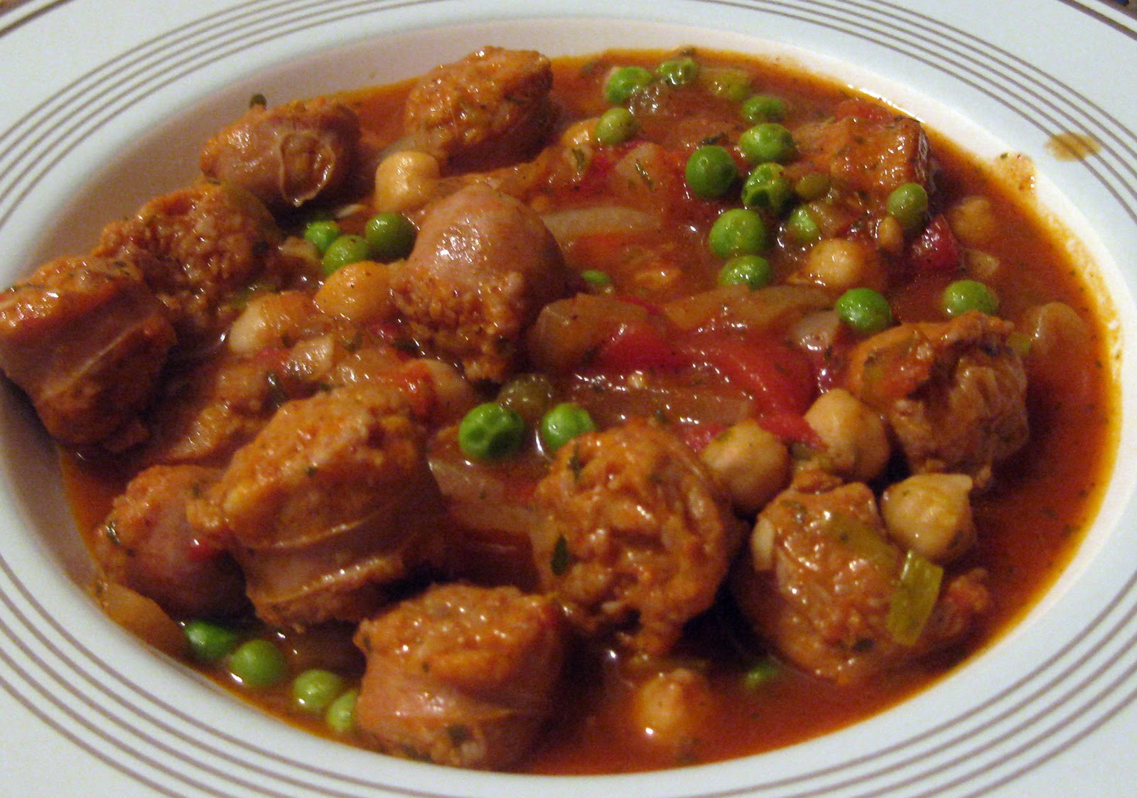 Simply Satisfying Quick Tomato and Sausage Stew