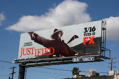 Justified FX billboard