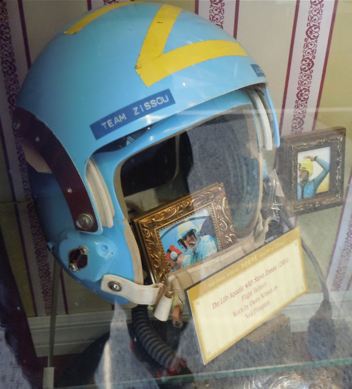 Owen Wilson Life Aquatic flight helmet