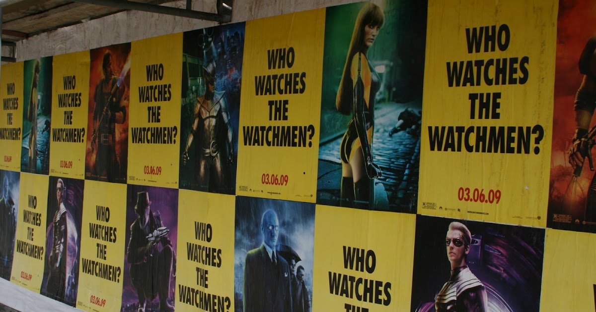Image result for who watches the watchmen poster