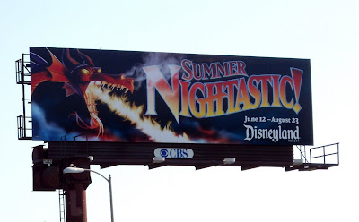 Disneyland Summer Nightastic billboard