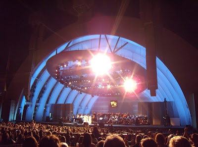 Aretha Franklin concert at Hollywood Bowl