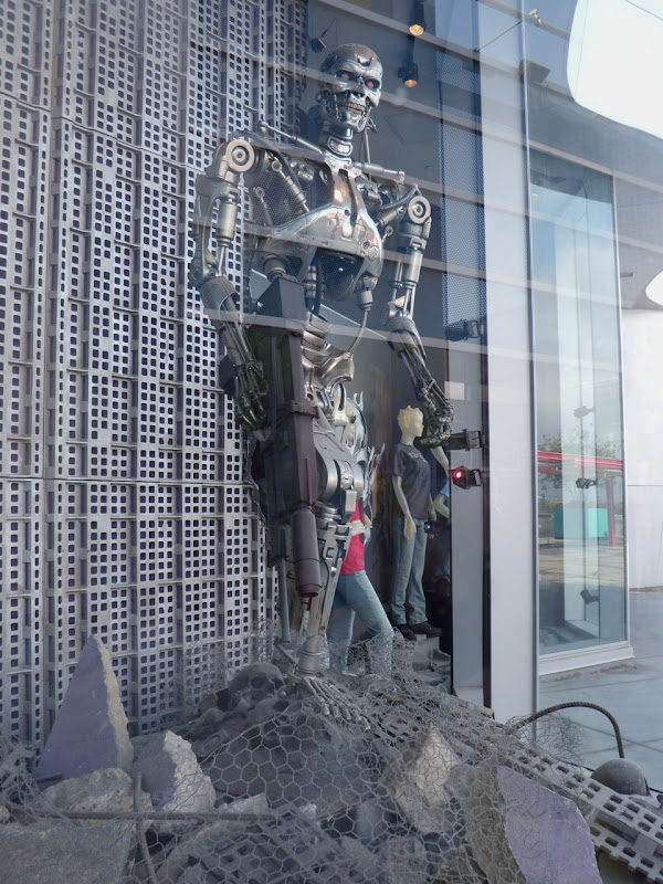 Terminator T-800 endoskelton at Universal Studios Hollywood 