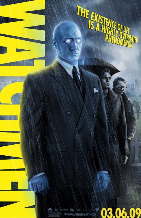 Watchmen Dr Manhattan movie poster