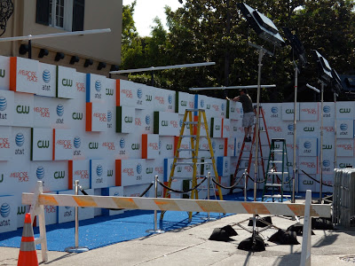 Melrose Place TV launch party set-up