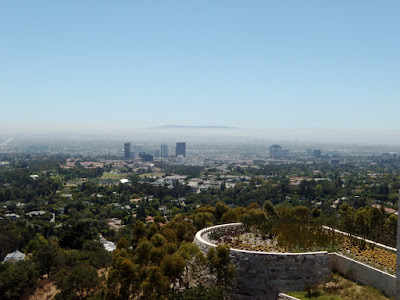 The Getty's South view