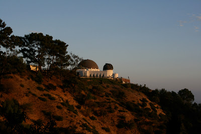 Griffith Observatory at evening