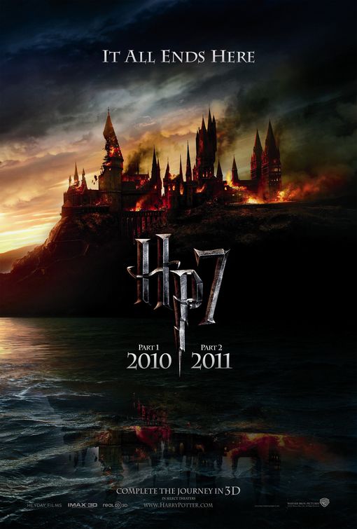 Hogwarts Harry Potter 7 poster