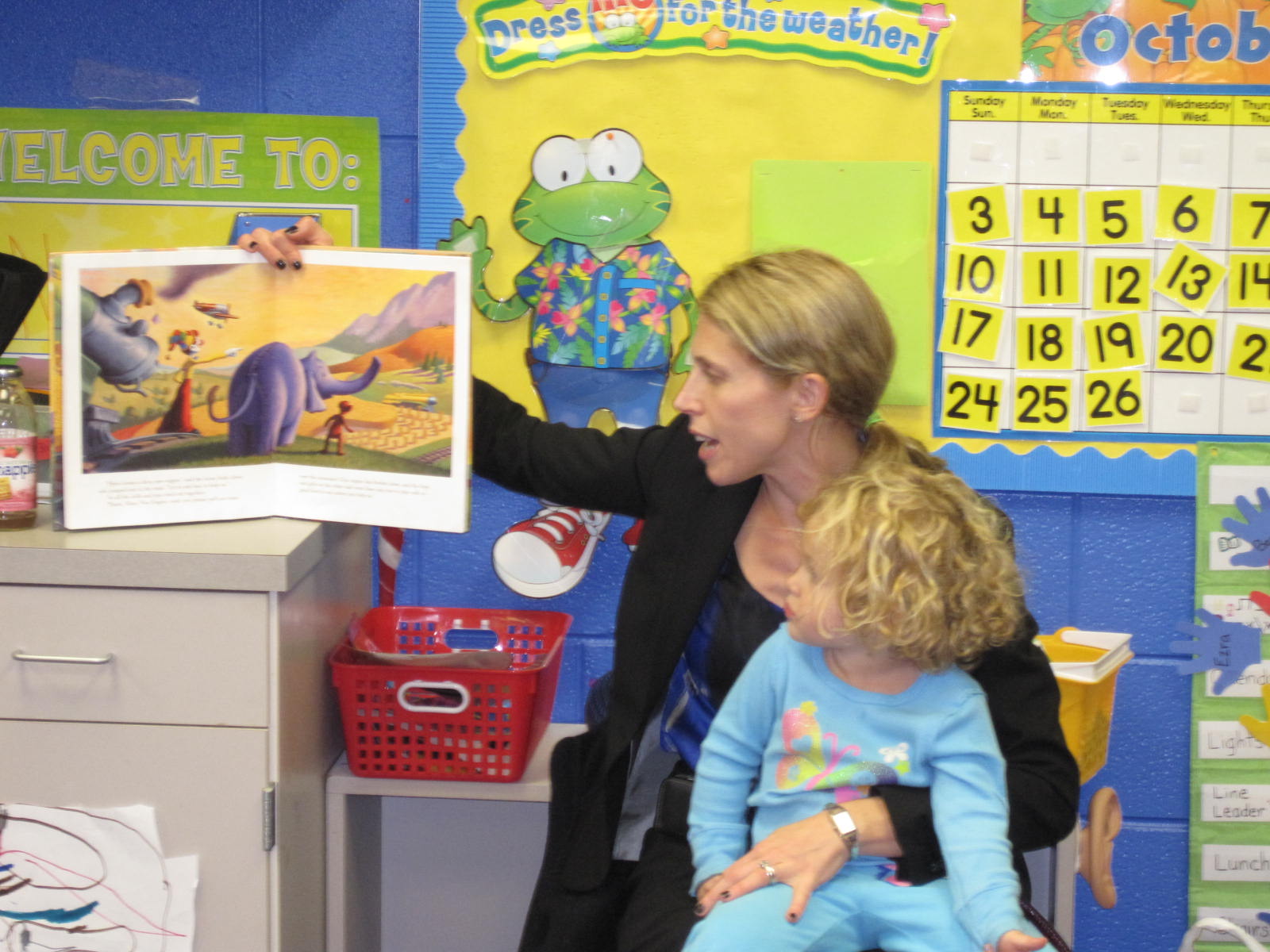 Adventures in Early Childhood Our Mystery Reader is.....