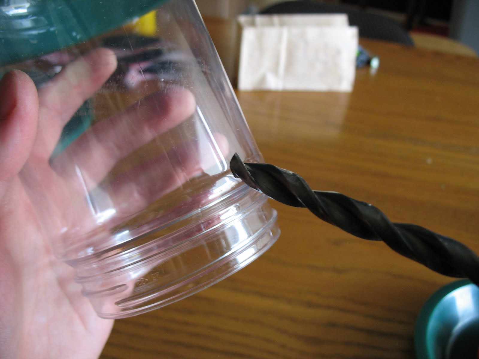 Amish Country Amateur Birder Peanut Butter Jar Feeder