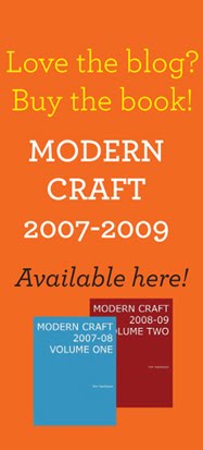 MODERN CRAFT: NOW A BOOK!