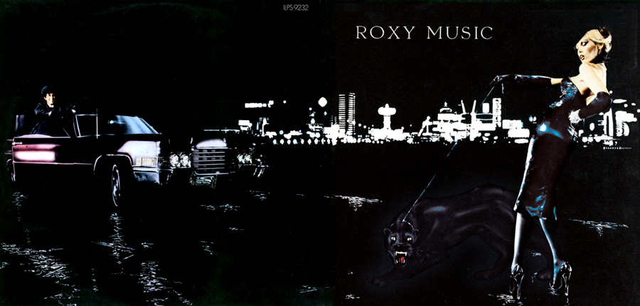 AMANDA LEAR on ROXY MUSIC LP COVER 'FOR YOUR PLEASURE'