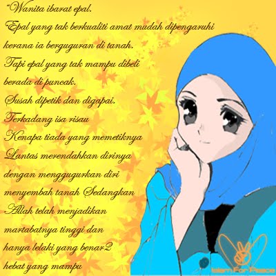  Gambar Untaian kata Mutiara untuk wanita Muslimah 