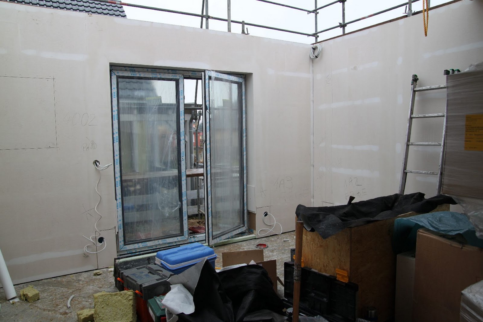 Bauen : ja, nein, ja, nein - JA!:und plötzlich hatten wir ein Haus!