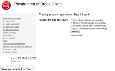 Broco broker forex