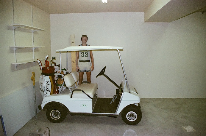 Larry Bird Golf Cart