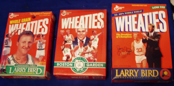 Larry Bird Wheaties Boxes