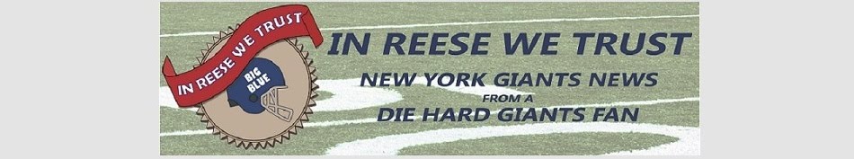 New York Giants News from a Die Hard Giants Fan