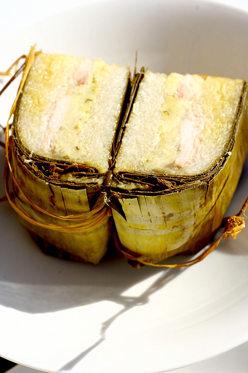 recettes Les "Bánh chưng" {toute la poésie du riz au Vietnam }