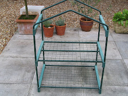 mini without shelves greenhouses fitted supporting rod