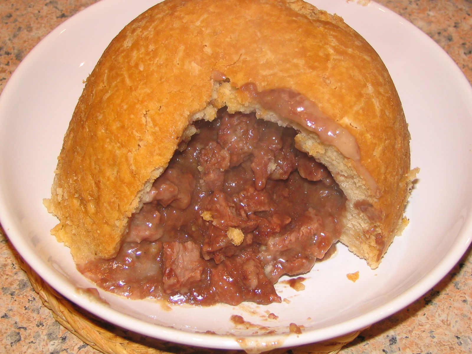 Mark's Veg Plot Steak Pudding