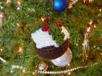 Free crochet christmas pudding pattern