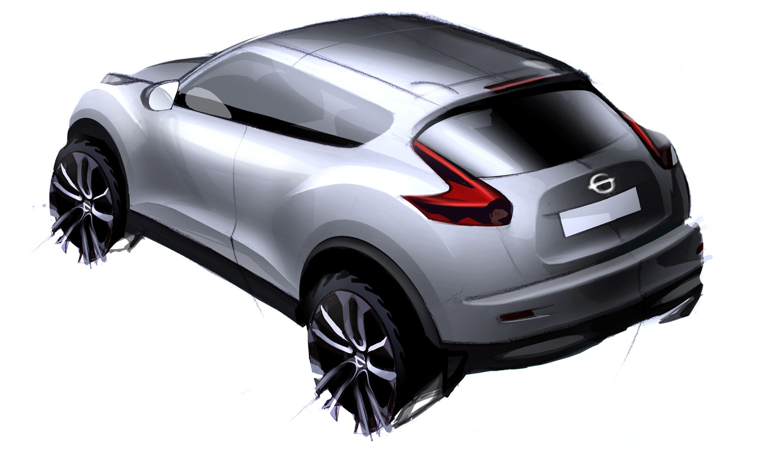 Nissan Juke чертеж