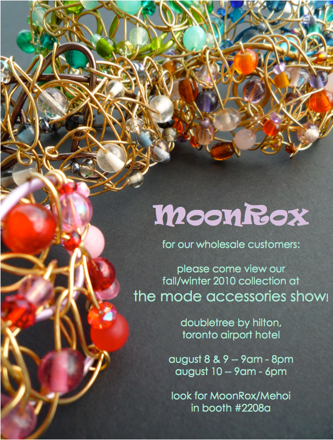 MoonRox the journal Mode Accessories Show, Fall/Winter 2010