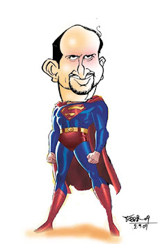 super man-caricature