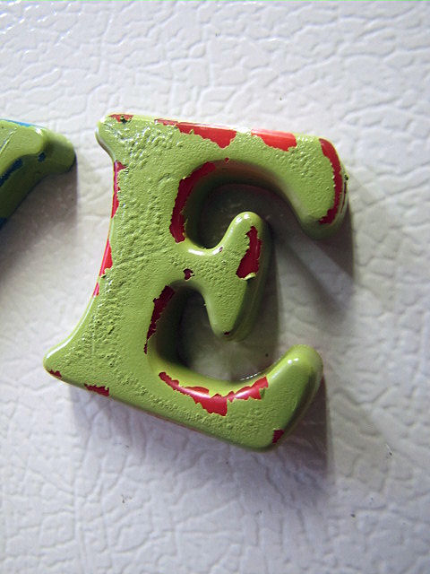 create.love.grow: create: alphabet magnets