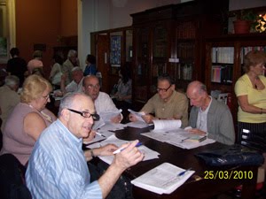 Una reunión plenaria de la Junta Central de Estudios Históricos de la Ciudad de Buenos Aires