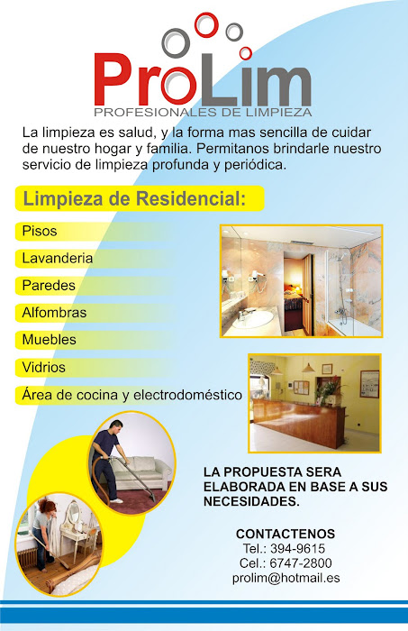 Prolim: Organizar y planificar la limpieza en casa