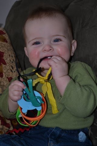 The Active Toddler: My Homemade Teething Toy