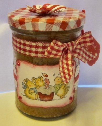 Kiki`s Bastelei: Kuchen im Glas