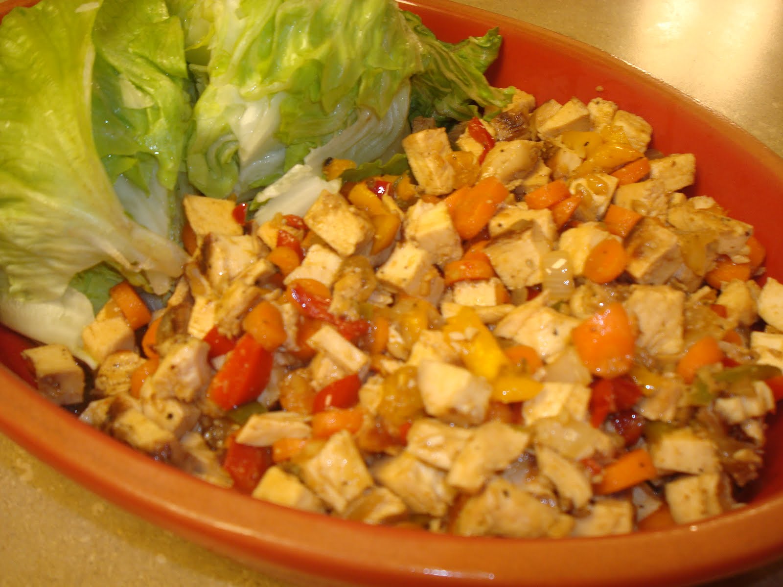 menu managed Lettuce Wraps