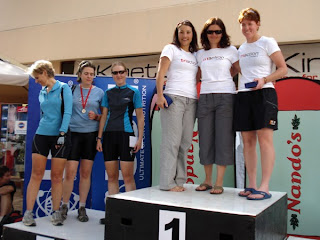 Team Triumph AR on top of the podium