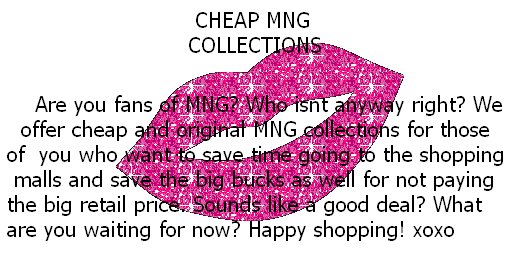 cheap mng collections!!