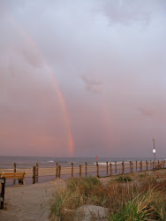 Double rainbow in Spring Lake