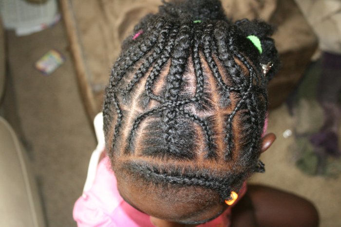 Keep Me Curly!: V's Criss-Cross Cornrows with a twist!