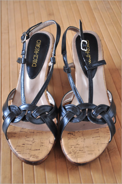 sandales compensées di fontana