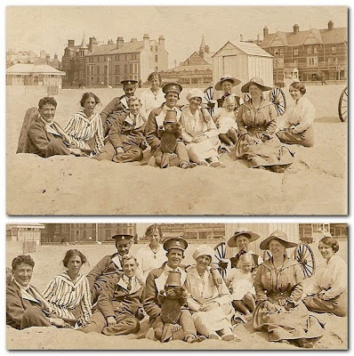 Rhyl, soldiers convalescing World War 1, World War One, First World War, The Great War