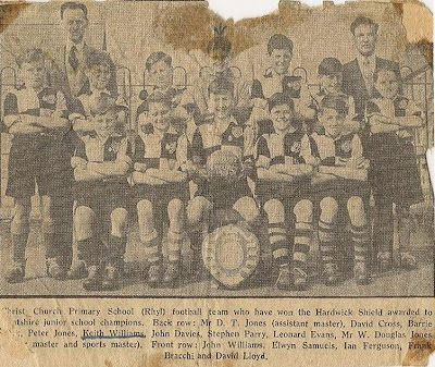 Rhyl, Christ Church School football soccer