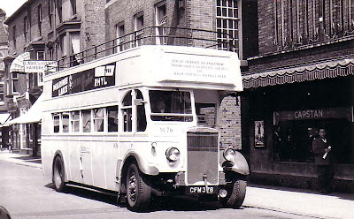 Rhyl, Crosville open top bus