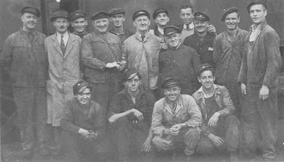 Rhyl Railway Shed Staff 1947