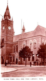Rhyl, Town Hall and Library