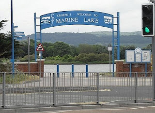 Rhyl, Marine Lake entrance