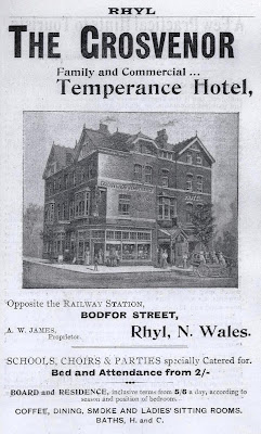 Grosvenor Temperance Hotel, Rhyl