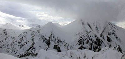 Palandöken Dağı en yüksek noktası Büyükejder Tepesi